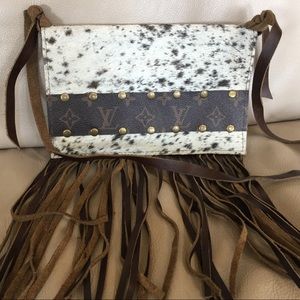 Leather and Rawhide CROSSBODY